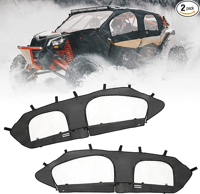 Can-Am Maverick X3 Max Soft Upper Doors Cab Enclosure