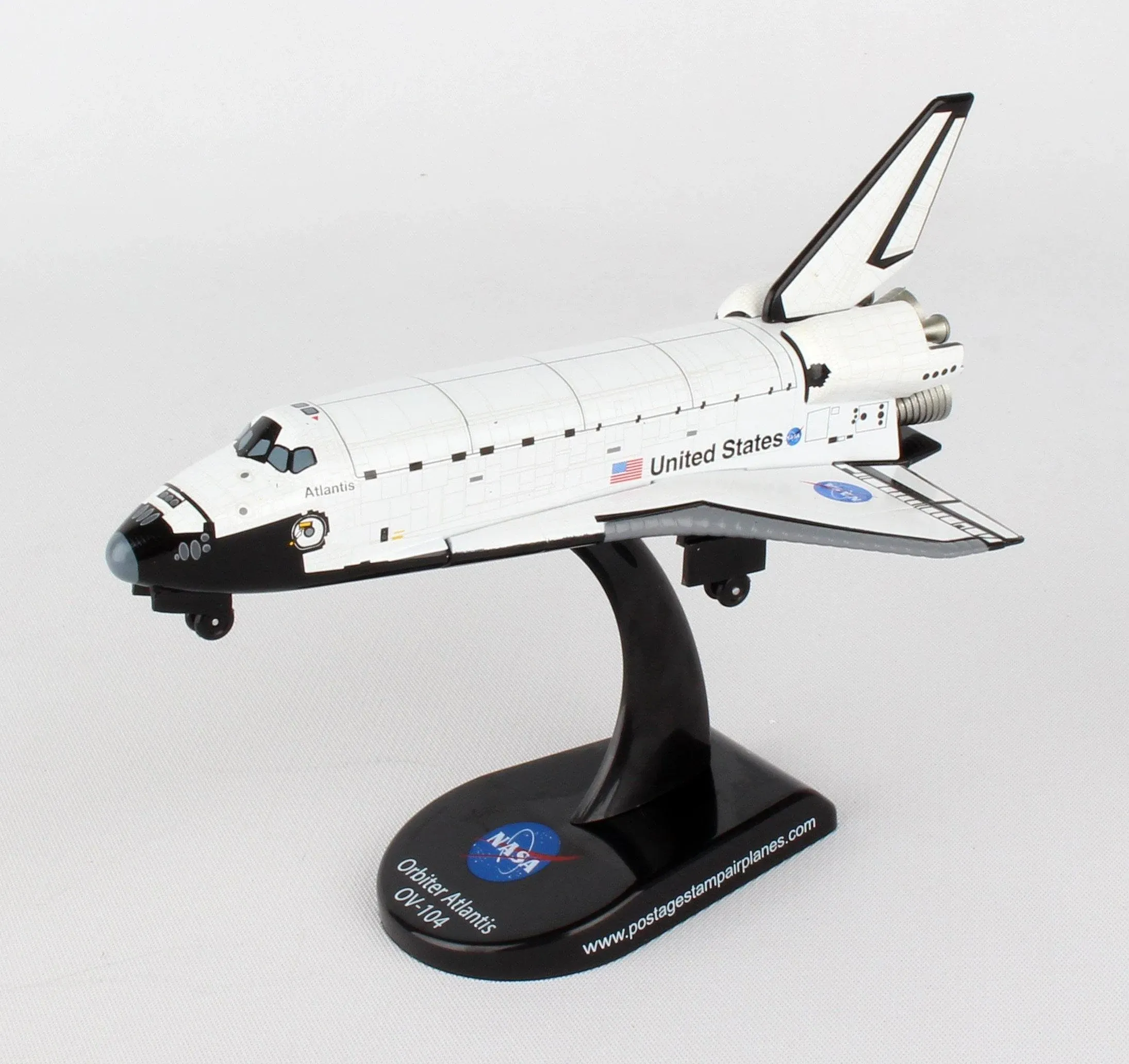 Postage Stamp Space Shuttle Atlantis 1/300