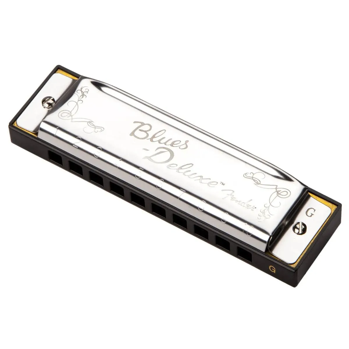 Fender Blues Deluxe Harmonica, Key of GFender Blues Deluxe Harmonica, Key of G