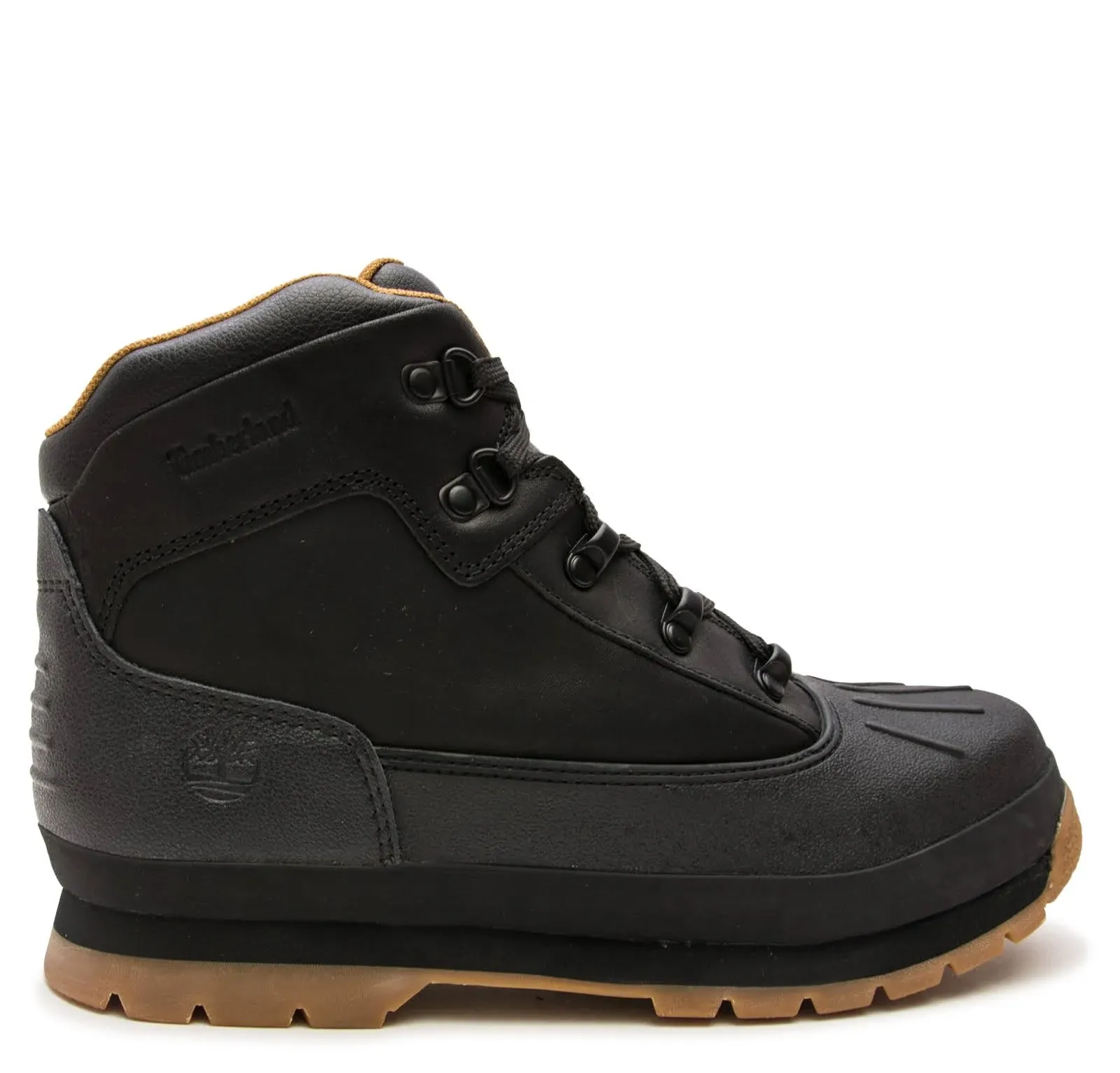 Timberland Shell Toe Euro Hiker Kids' Boot Black 7