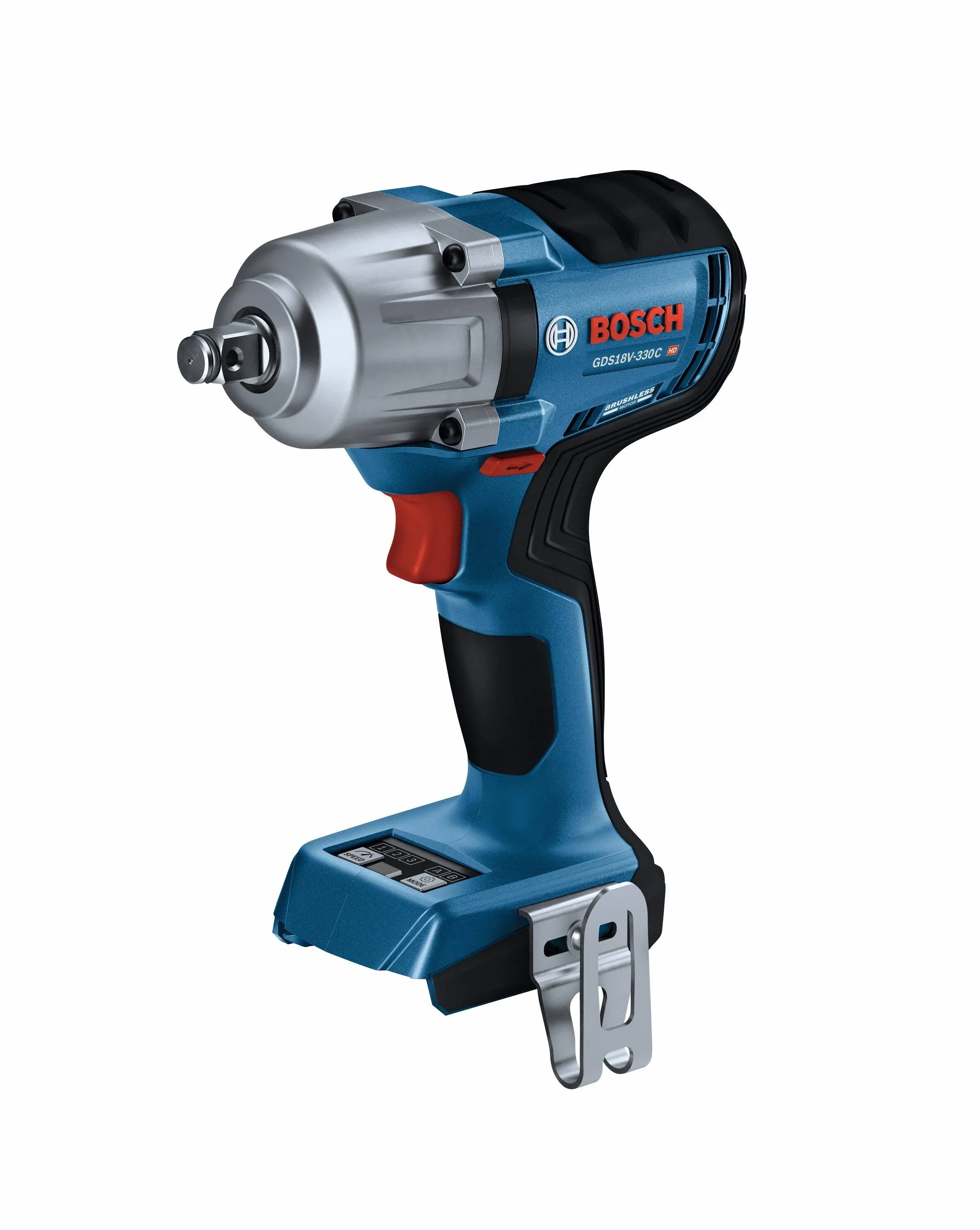 Bosch GDS18V-330CN 18V Brushless Connected-Ready 1/2 in. Mid-Torque Impact Wrench ...