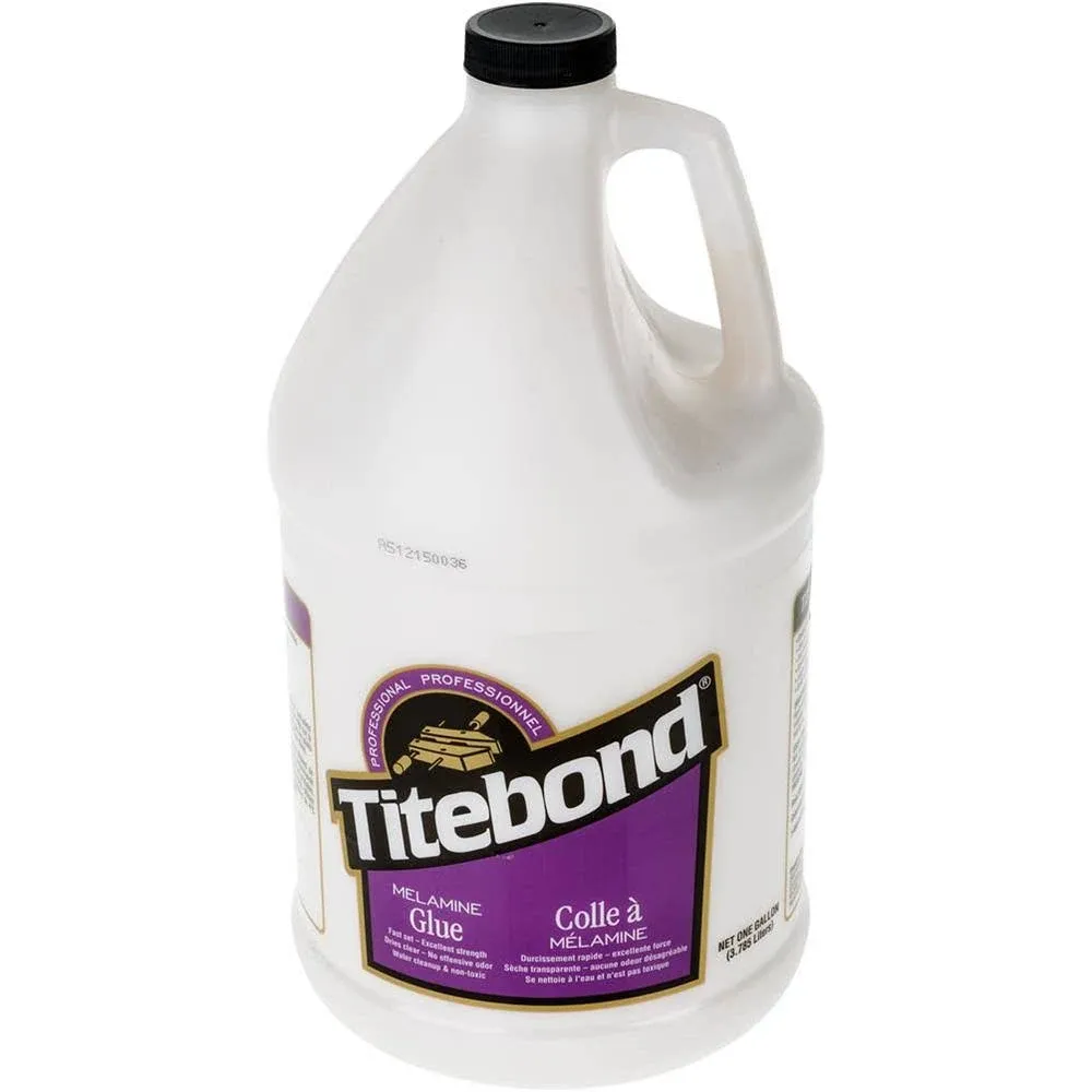 Titebond 4016 Glue, Melamine, 1 gal, White