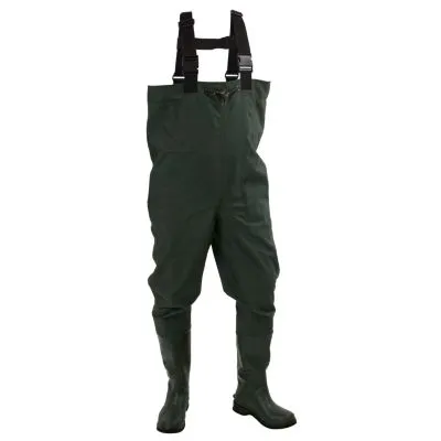 Frogg Toggs Cascades 2-Ply Rubber Bootfoot Cleated Chest Wader