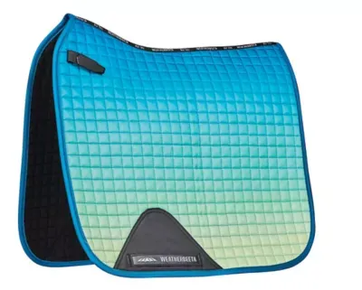 Weatherbeeta Prime Ombre Dressage Saddle Pad - Oceans Reef