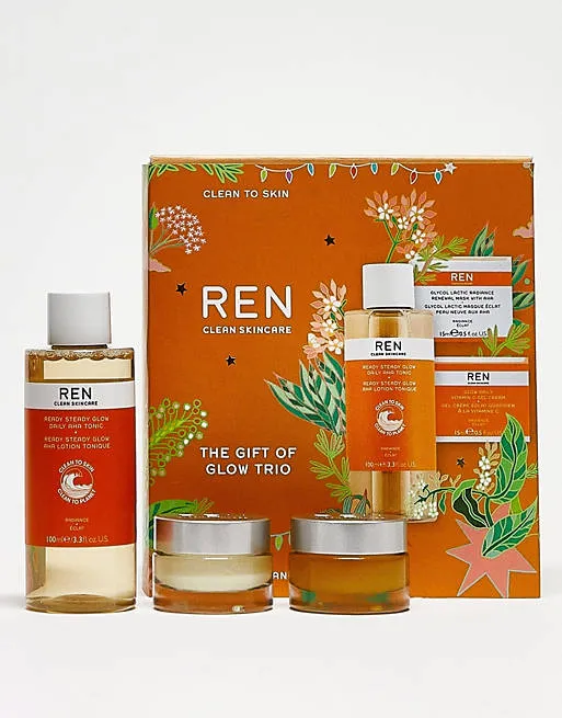 Ren Clean Skincare The Gift of Glow Trio