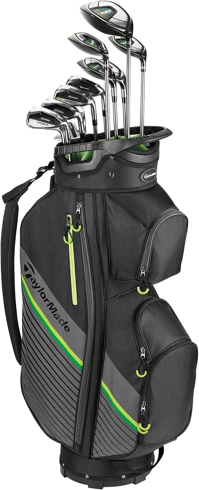 NEW TaylorMade RBZ Speedlite Men&#039;s Complete Golf Set Driver, Wood, Irons, Bag