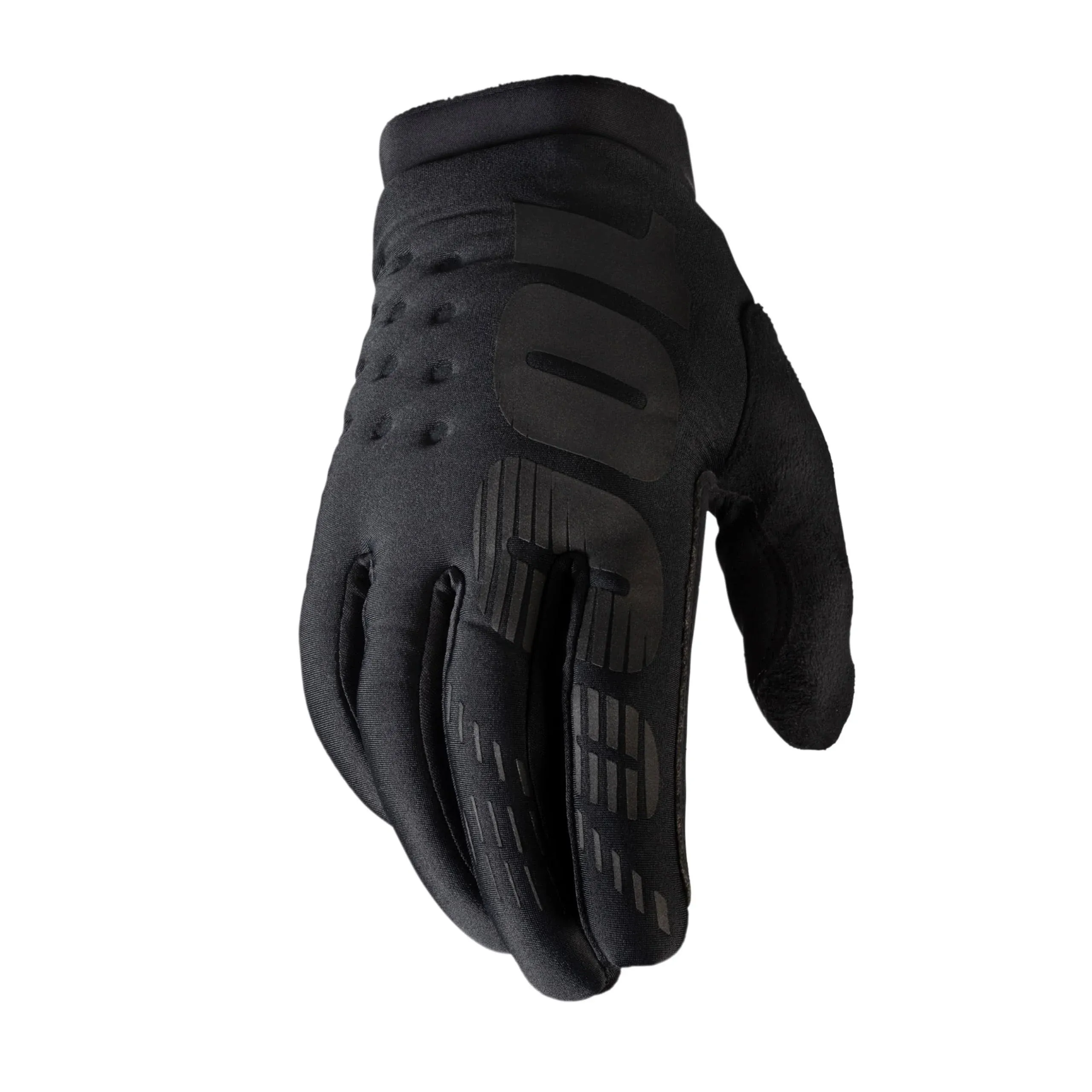 100% Brisker Women's Gloves - Medium (Black)