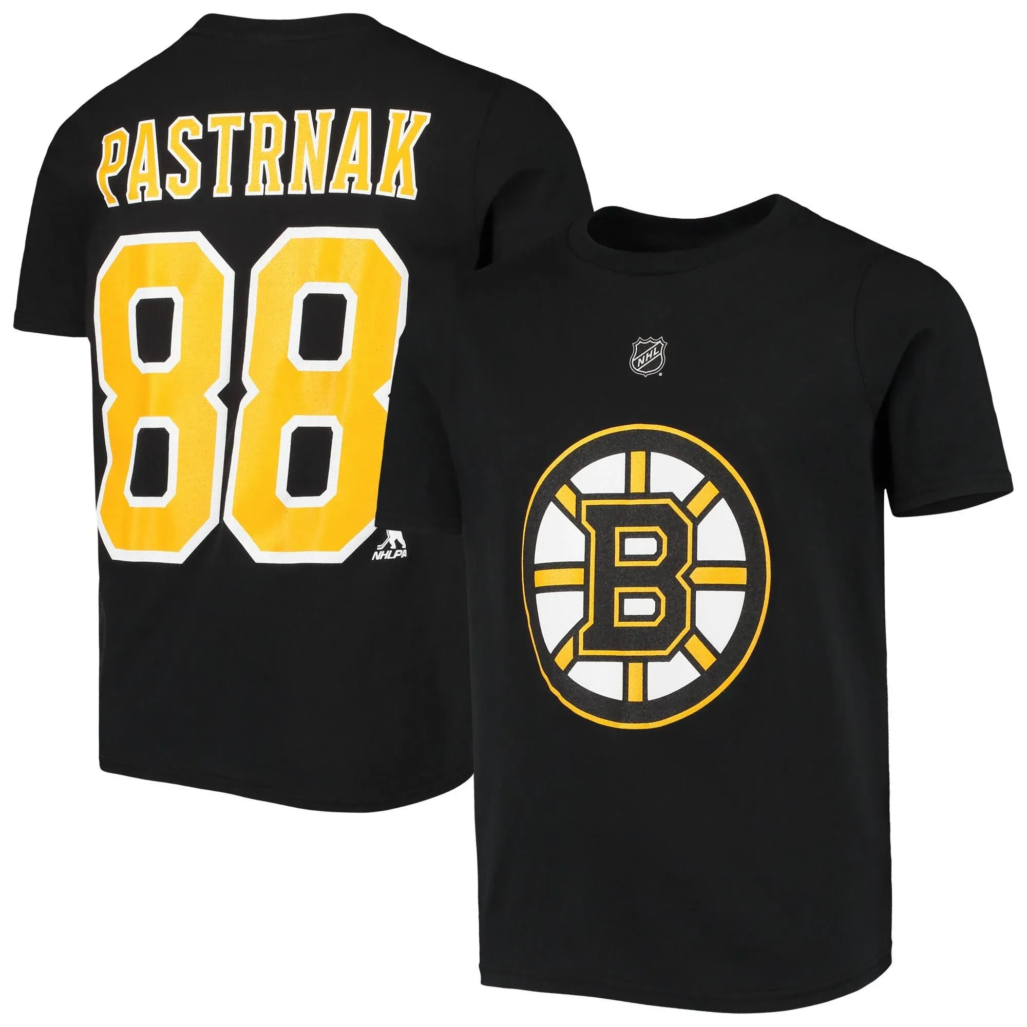 Pastrnak Youth Name and Number Tee