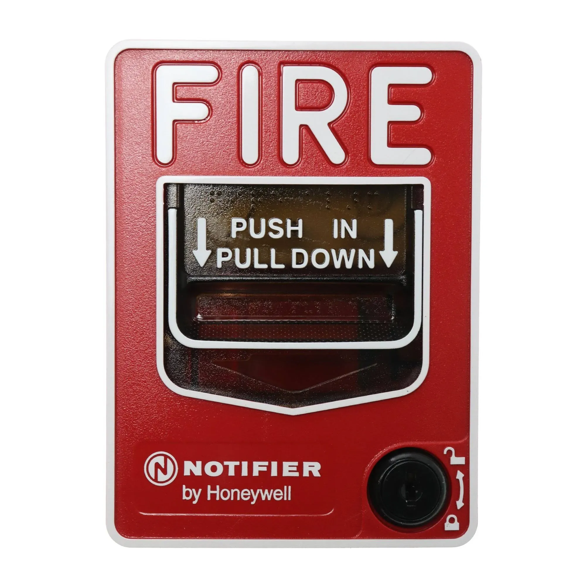 NOTIFIER NBG-12LX FIRE ALARM ADDRESSABLE DUAL ACTION PULL STATION  free Shipping