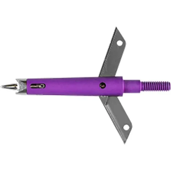 Thorn Archery 85670 HPX Purple 3-Pack 125 Grain Hunting Crossbow Broadheads