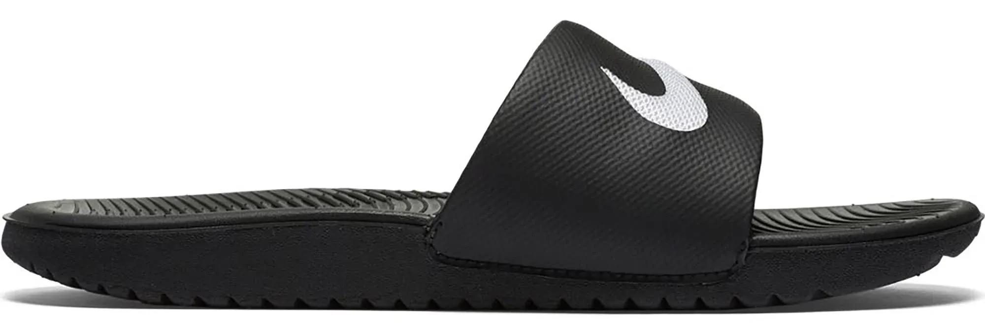 Nike Kawa Slide Black White (GS)