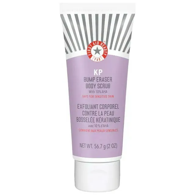 First Aid Beauty KP Bump Eraser Body Scrub with 10% AHA 226g