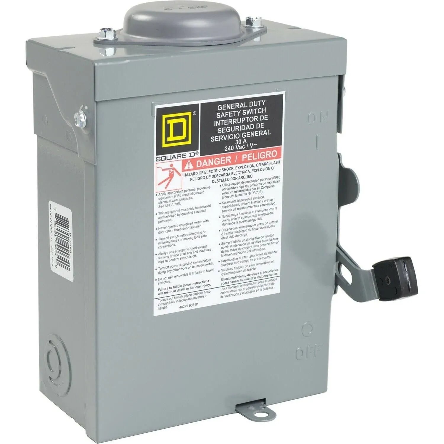 Square D DU221RB Safety Switch