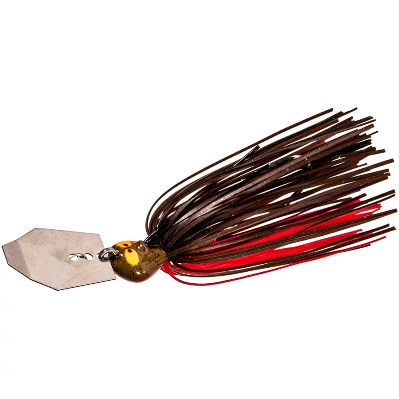 Z-Man CrosseyeZ Chatterbait Chilli Dog Bait Black/Red - Frsh Water Wire Baits at Academy Sports