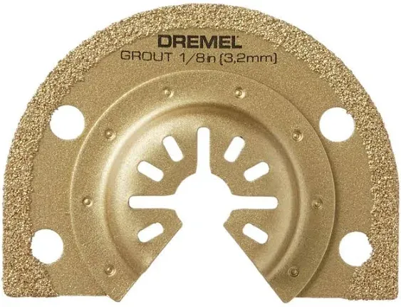 NEW Dremel MM500 1/8-Inch Multi-Max Carbide Grout Blade FOR OSCILLATING TOOL