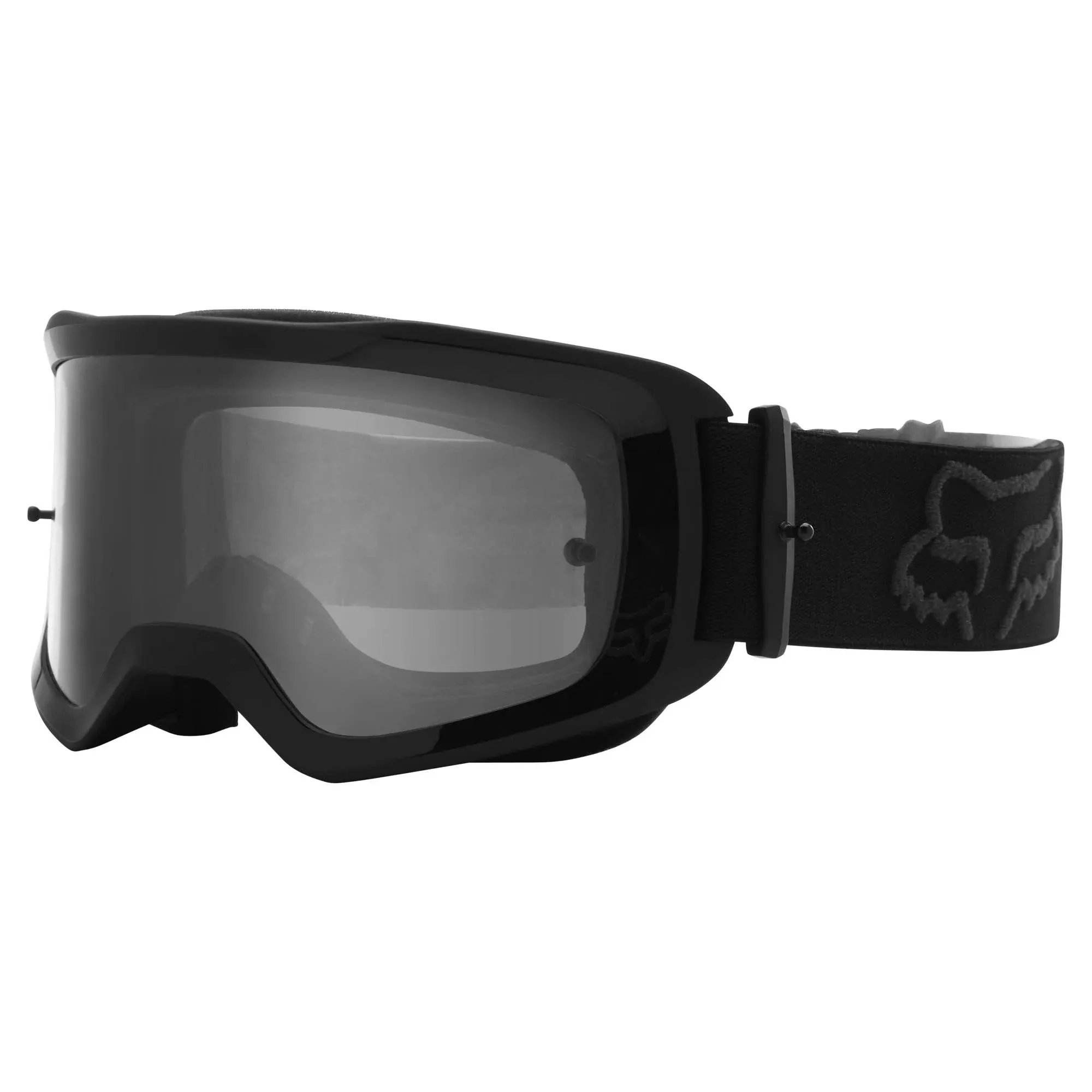 FOX RACING MAIN STRAY MOTOCROSS GOGGLE, Clear Lens, Black