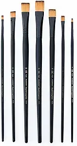 Royal & Langnickel - Majestic 7pc Long Handle Artist Paint Brush Set - Round