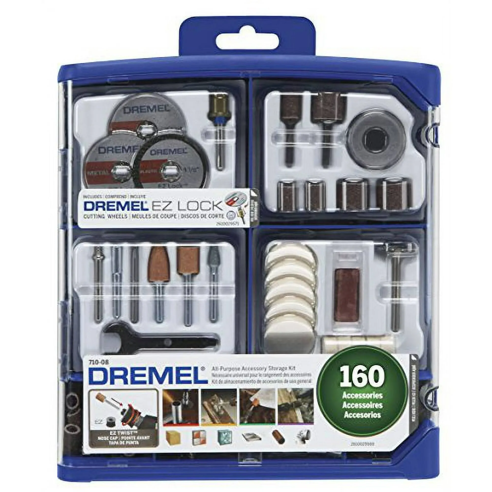 Dremel 710-08 160 Piece All-Purpose Accessory Kit