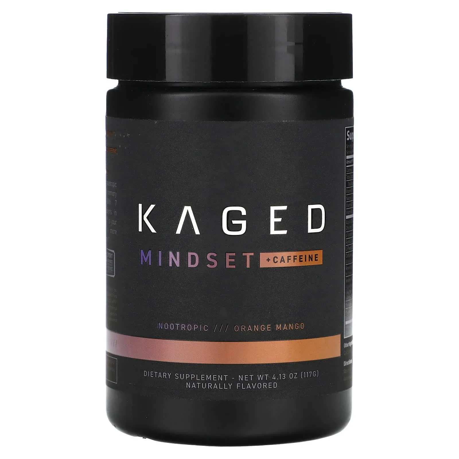 Kaged Mindset - Nootropic: Orange Mango - 3.97 oz