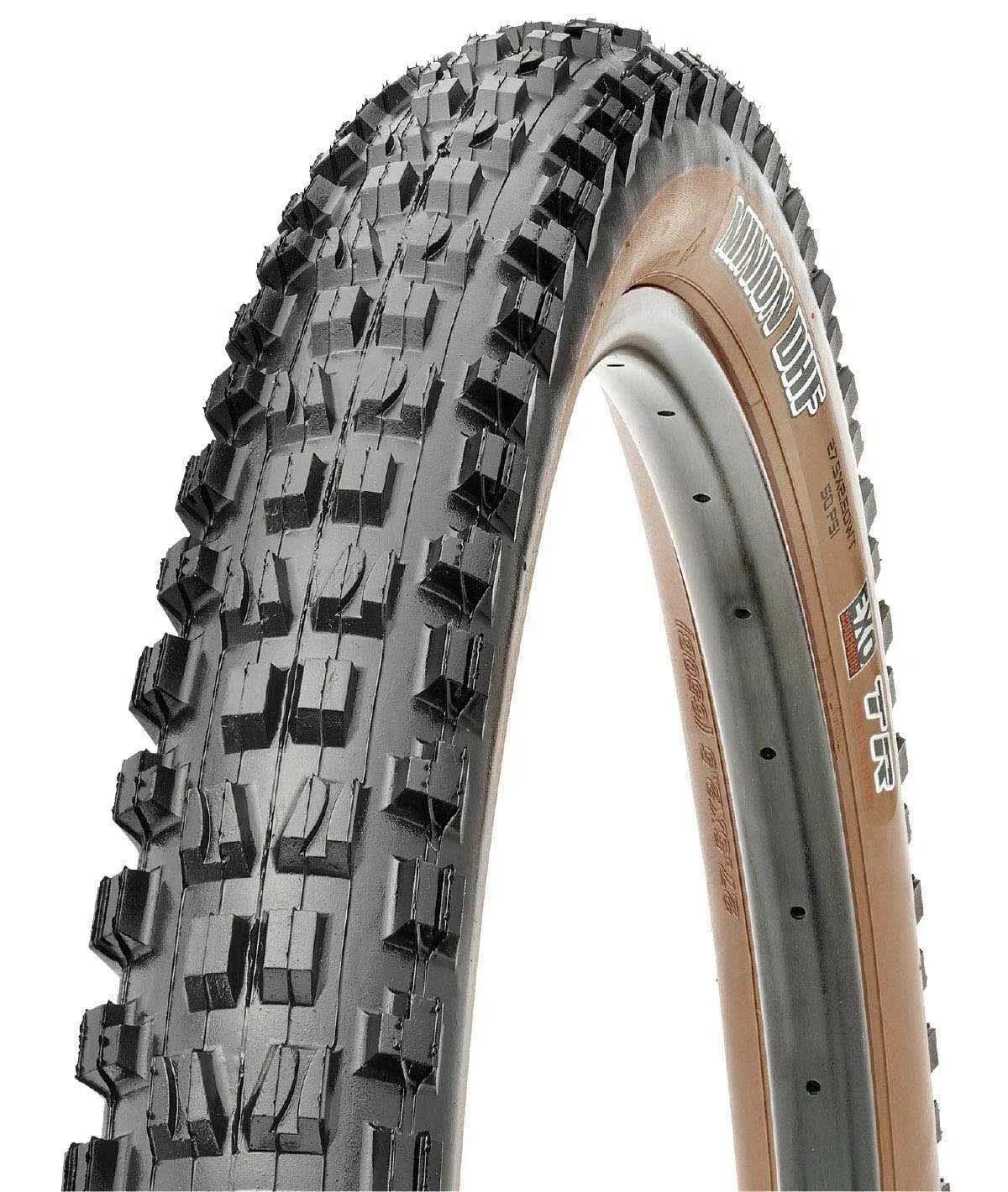 Maxxis Minion DHF - 27.5x2.30 - Mountain Bike Tire, 3C MaxxTerra with EXO Puncture Protection, Tubeless Ready, E25, 58-584