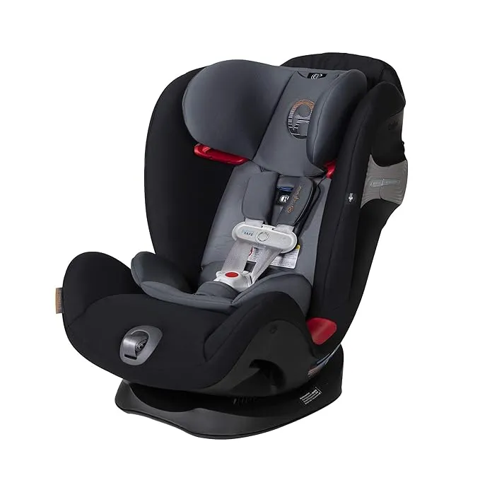 Cybex Eternis S Sensorsafe Car Seat in Pepper Black