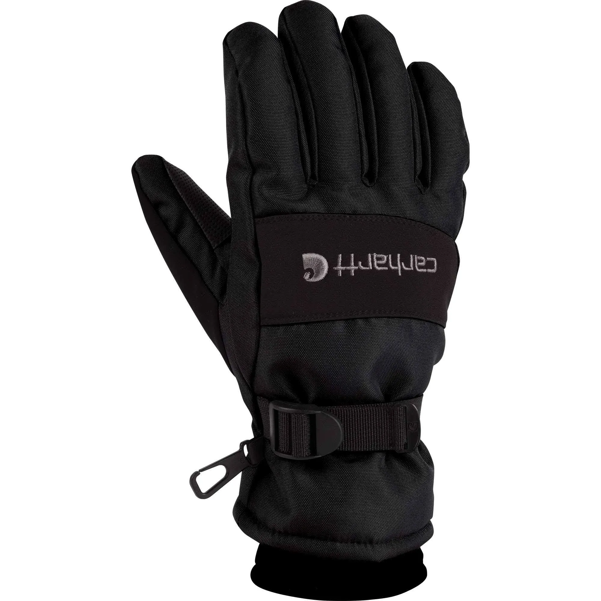 Carhartt Men's Insulated Waterproof Gloves, Medium, Brown/Black