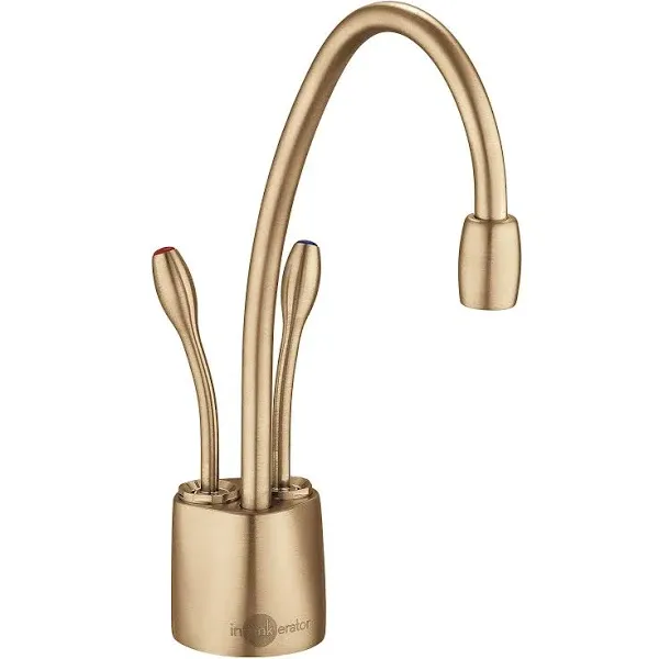 Insinkerator F-HC1100BB Indulge Contemporary Hot/Cool Faucet (Brushed Bronze)