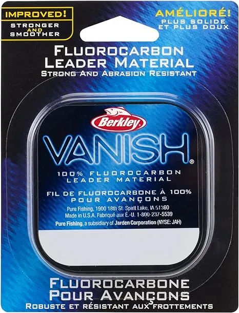 Berkley Vanish Leader Material Clear 40 lb 25 yd