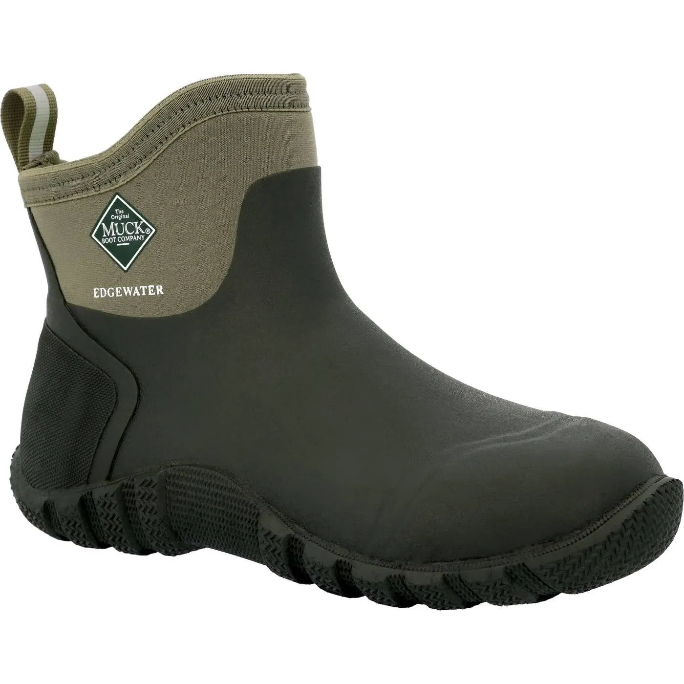 Muck Boot Company Men's Edgewater Classic Green Ankle Deck Boots ECA333