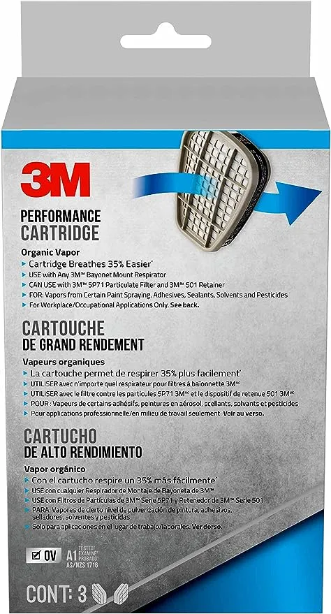 3M Household Respirator Replacement Cartridge