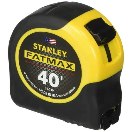 Stanley 40 ft. FatMax Tape Measure 33-740L