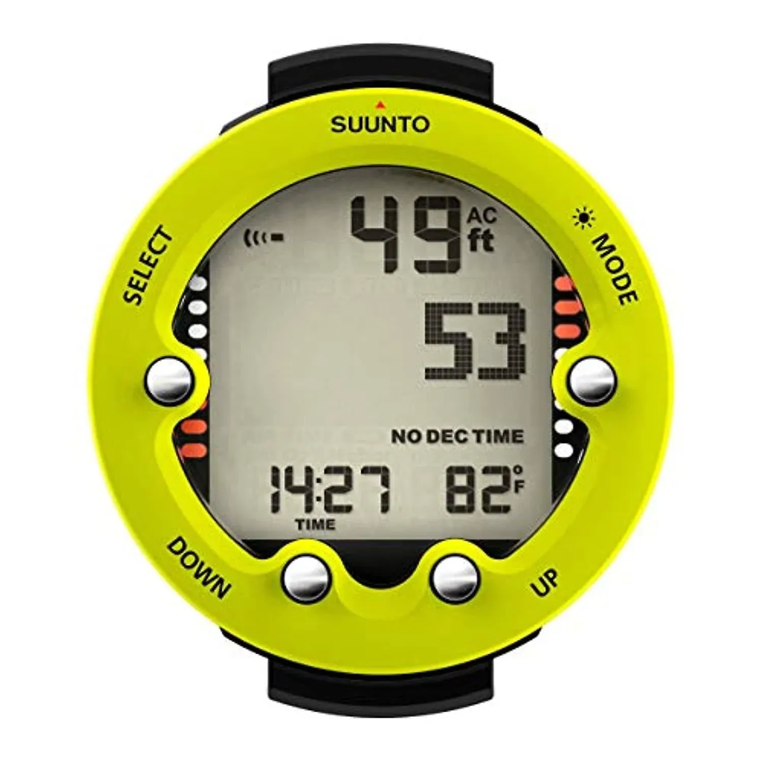 Suunto Zoop Novo Wrist Scuba Dive Computer Air & Nitrox Lime #3435  | eBay