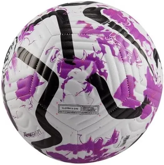 Nike Premier League Academy Soccer Ball, Size 4, White/Purple