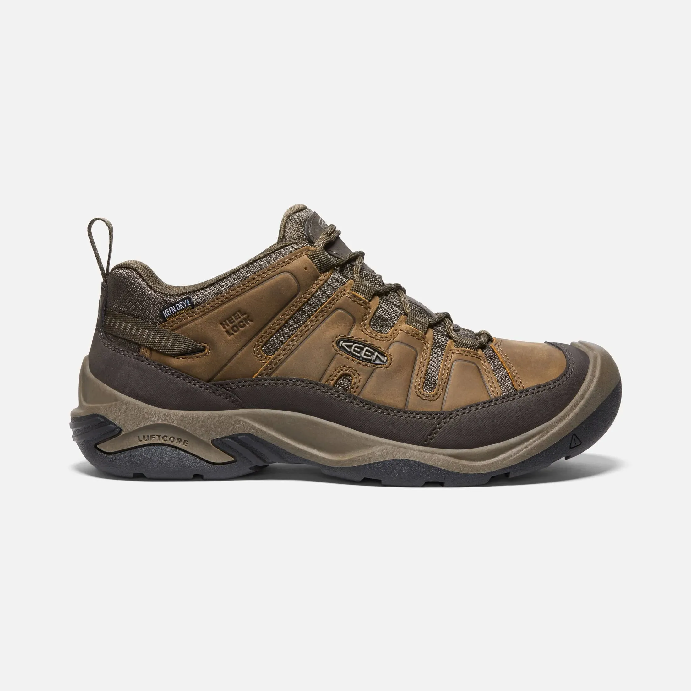 Keen Circadia Waterproof Shoe 11.5 , Shitake/Brindle (Men's)