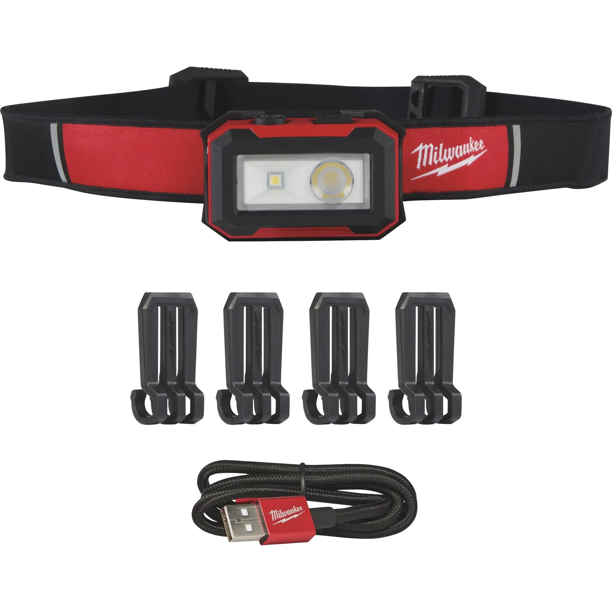 Milwaukee 2012R Magnetic Task Light w/ Headstrap, Rechargeable