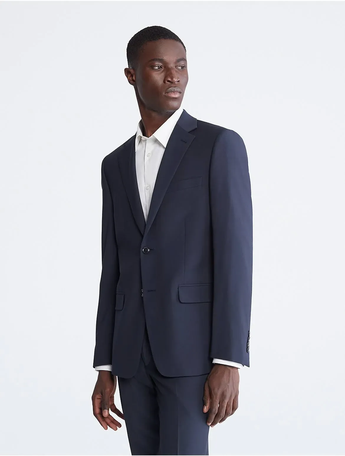 Calvin Klein Men's Skinny-Fit Infinite Stretch Suit Jacket - Navy