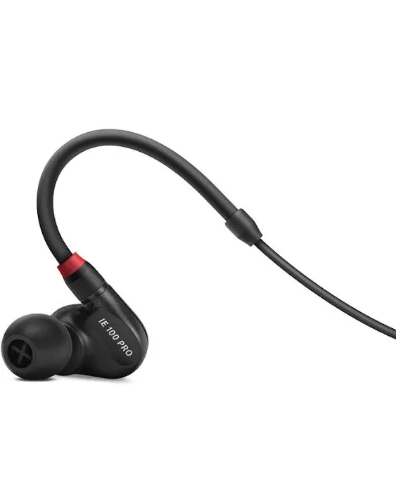 Sennheiser Ie 100 Pro Wireless in-Ear Headphones (Black)