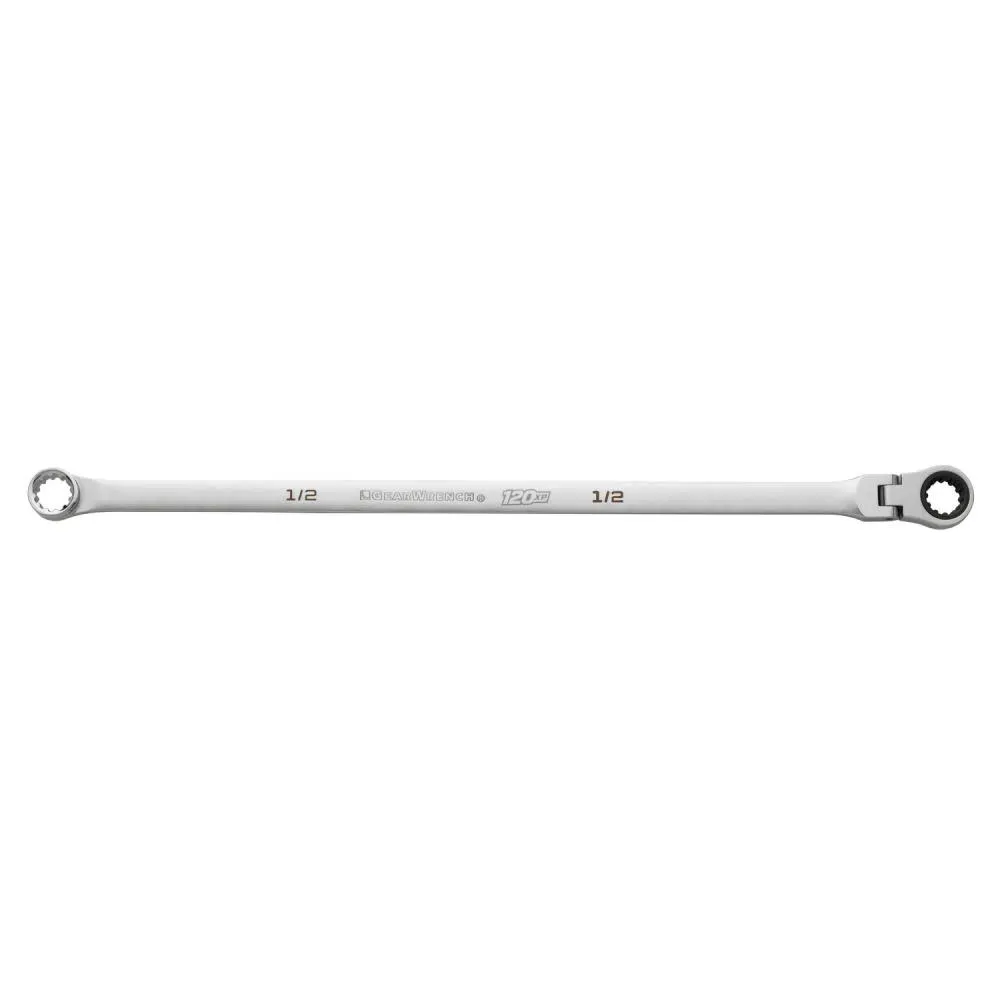 GEARWRENCH 120XP Flex GearBox Ratcheting Wrench Universal Spline XL 1/2 In.