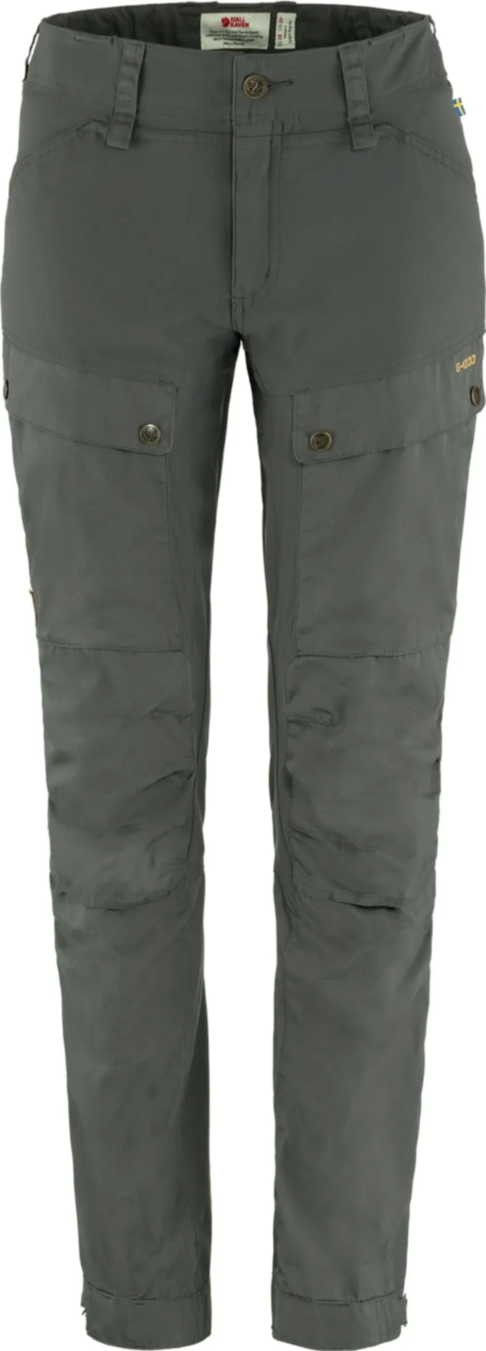 Fjallraven - Women's Keb Trousers Curved, Deep Forest/Laurel Green, 46