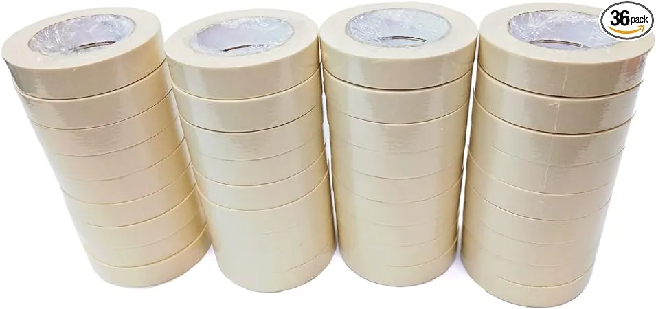 Shurtape CP105 1 General Purpose Masking Tape 60 Yards/Roll Case of 36