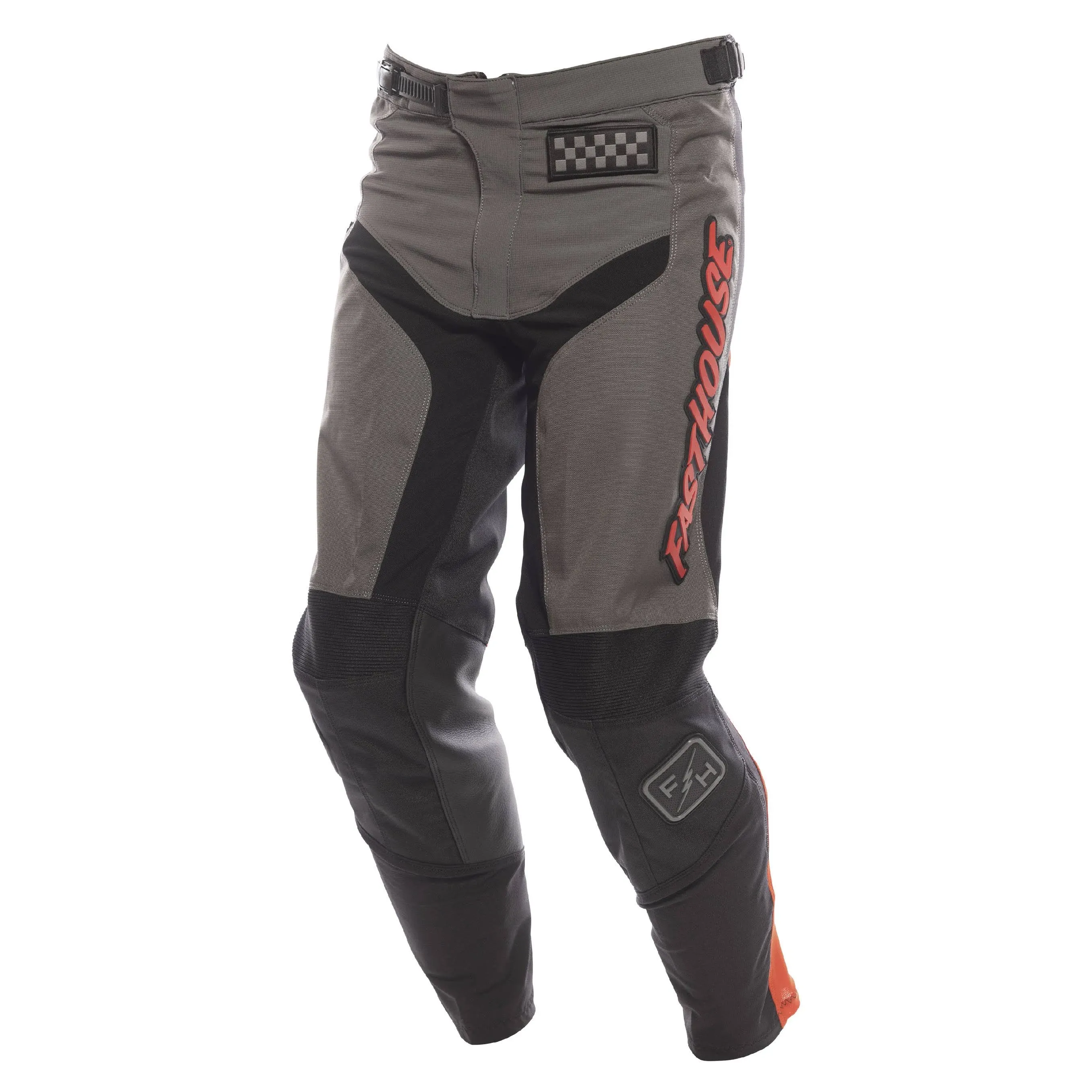 Fasthouse - Grindhouse Pant - Gray/Red 42