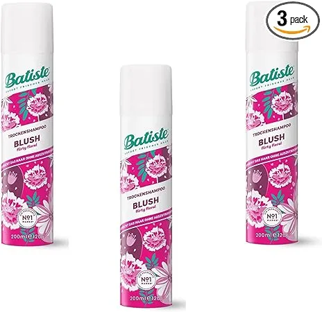 batiste dry shampoo 6.73 oz. blush 3pack