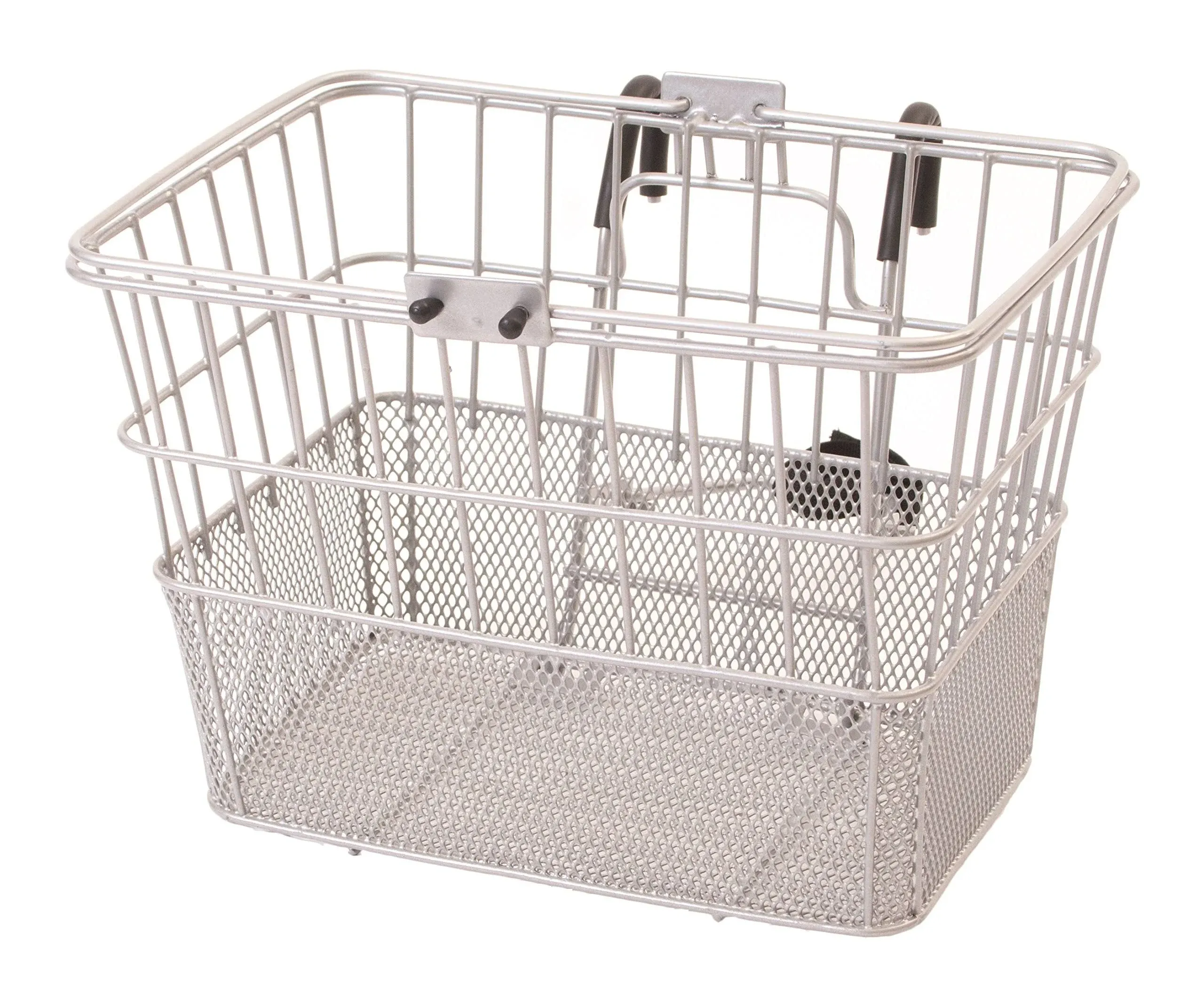 Retrospec Apollo Steel Bike Basket Silver