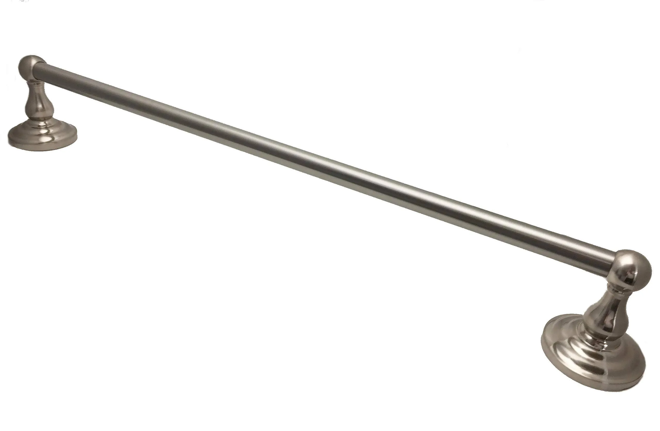 Colester Direct 24 inch Towel Bar Satin Nickel