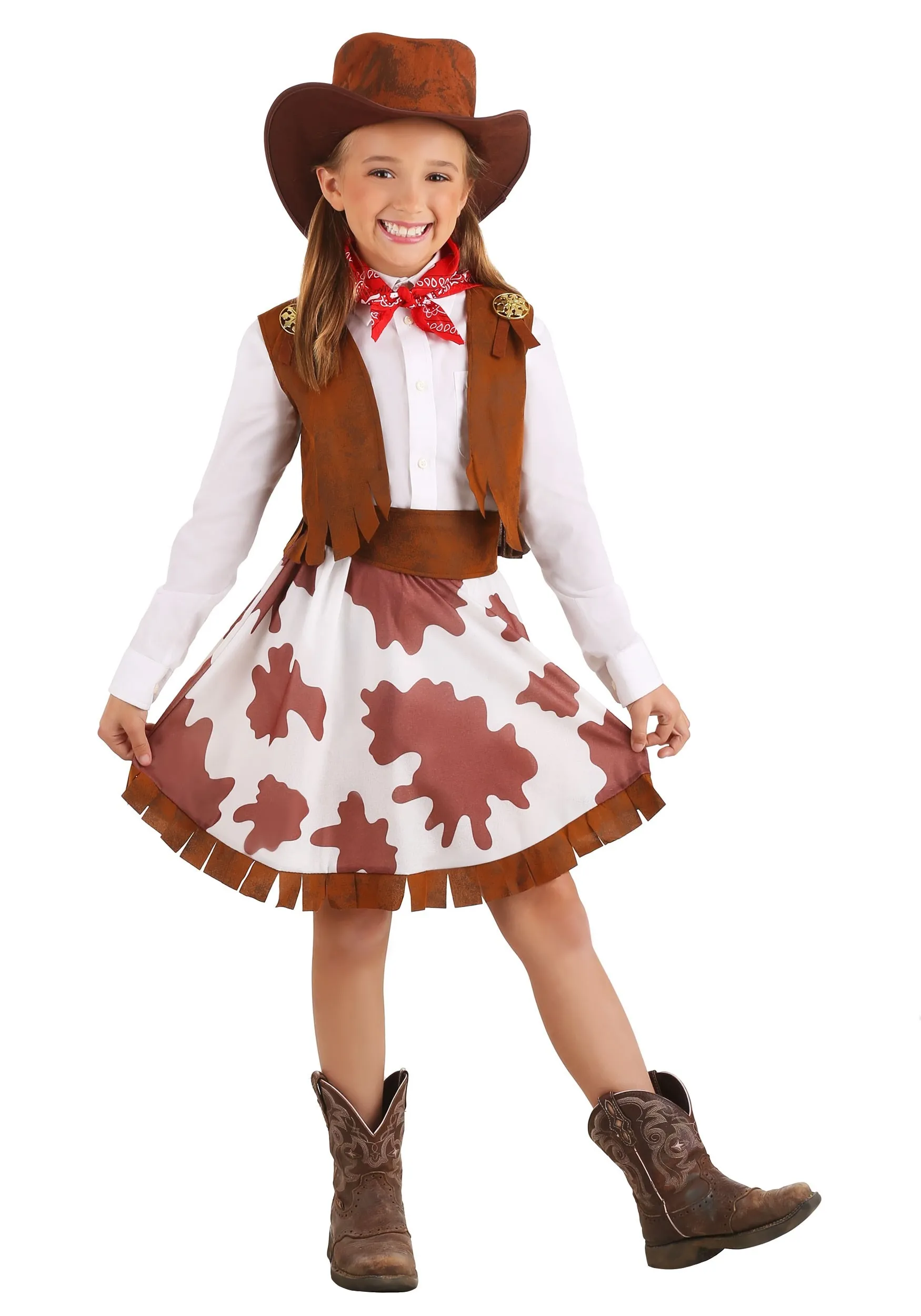 Forum Child Cowgirl Costume