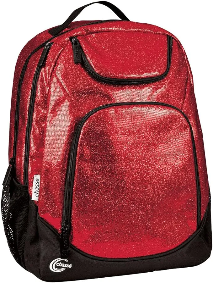 chassé Spotlight Glitter Backpack Redg