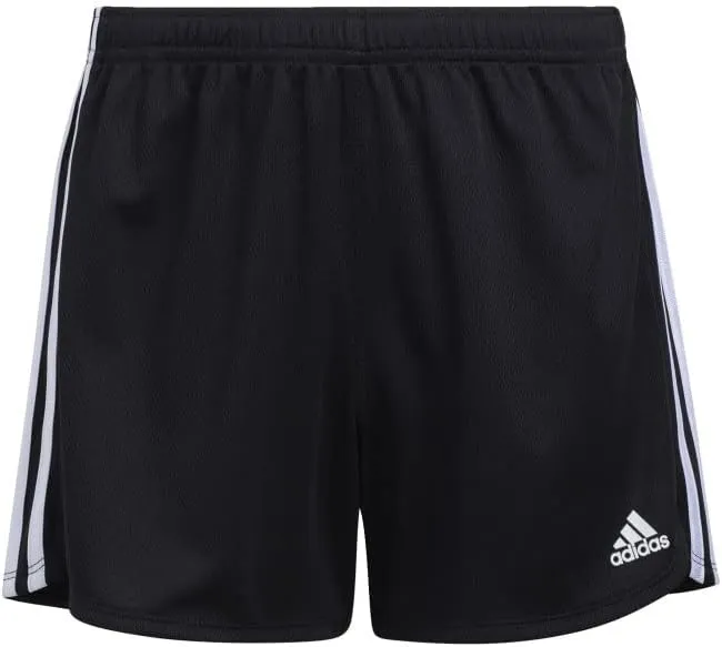 adidas Girls' 3-Stripes Mesh Shorts