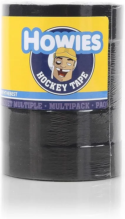 Howies Cloth Hockey Tape - 5 Pack, Black