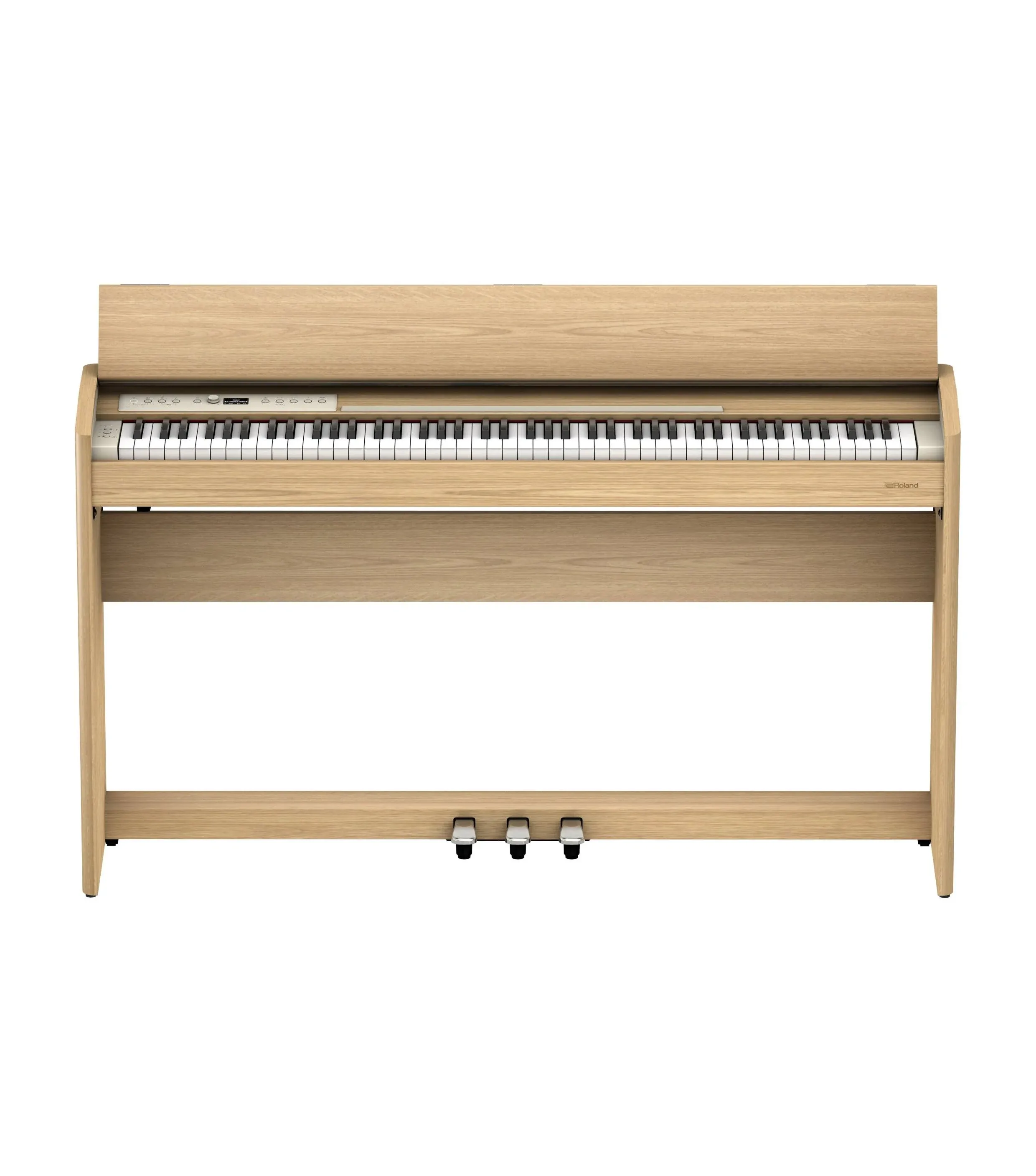 Roland F701 Digital Piano - Light Oak