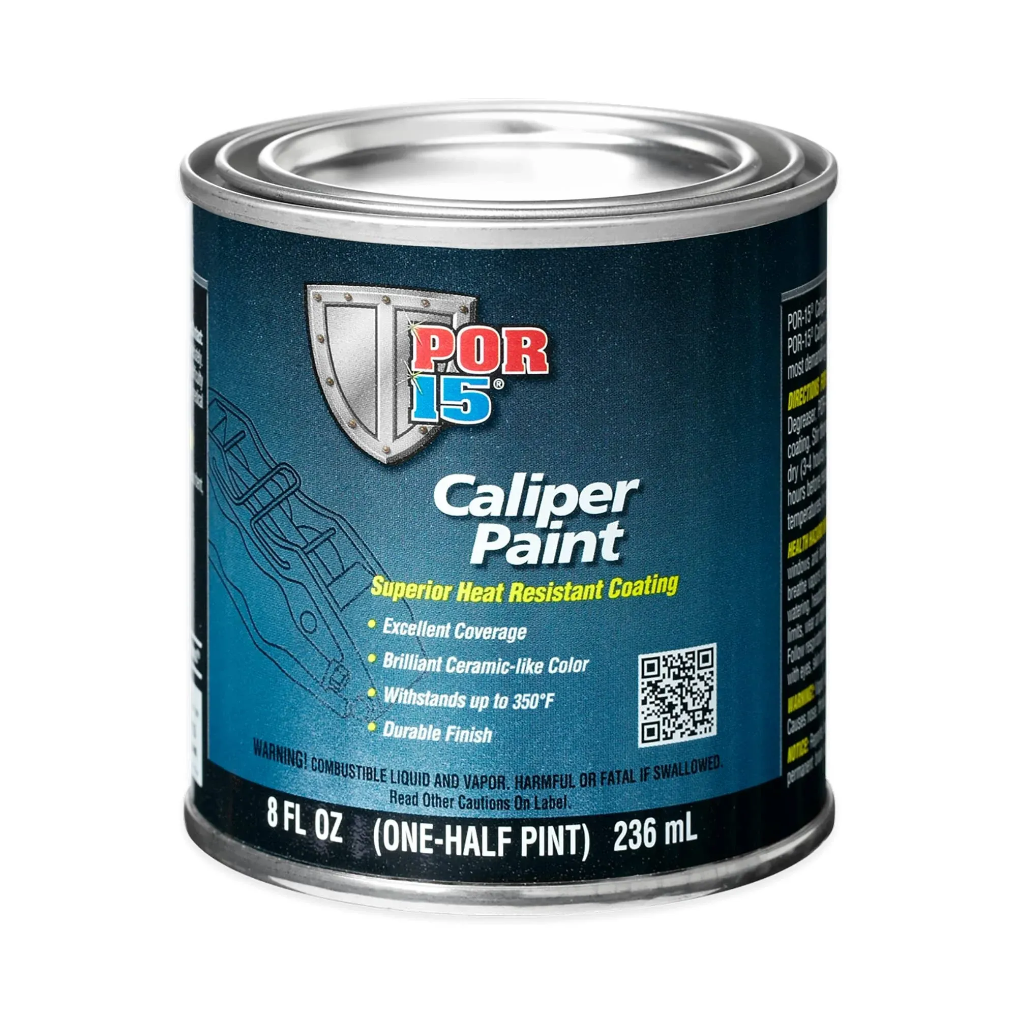 POR-15 42906 Yellow Caliper Paint - 8 fl. oz.